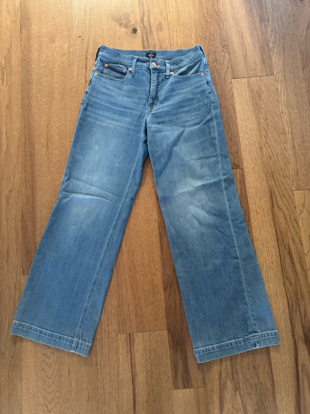 J. Crew Tall Wide Leg Jeans